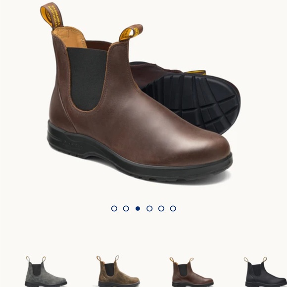 Blundstone Cocoa Brown Leather Women’s All Terrian Boots - Picture 9 of 10